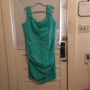 Green summer dress